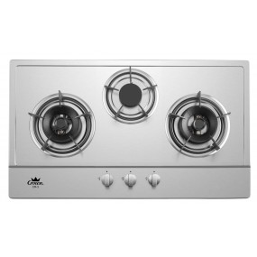 CR-3 CROWN Stainless Steel Built-in Gas Stove (LPG)