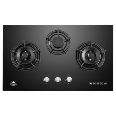 CR-838 CROWN Tempered Glass Built-in Gas Stove (LPG)